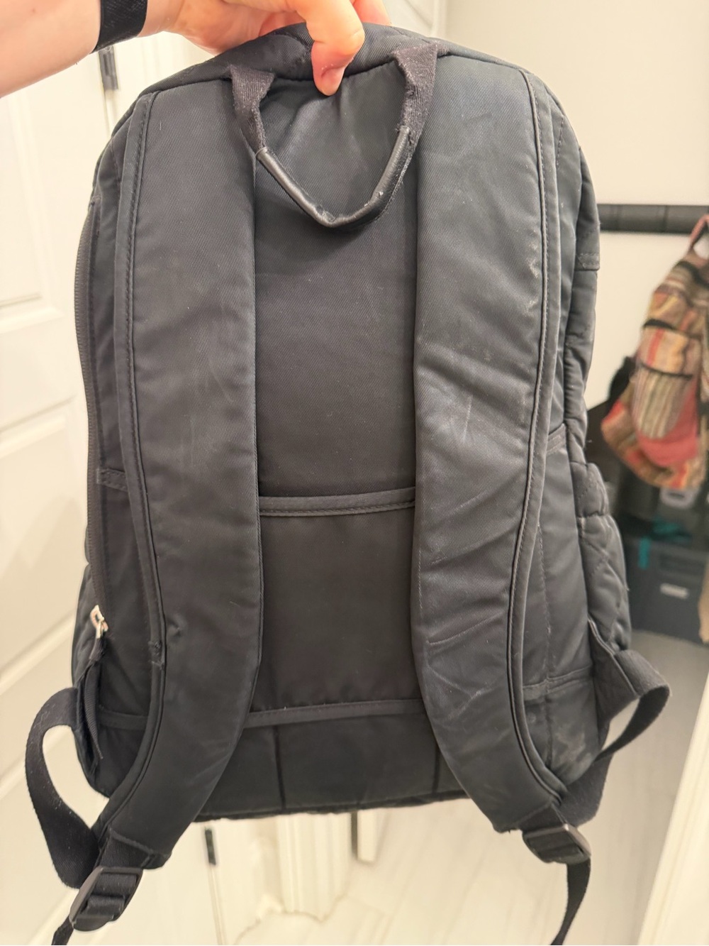 Quilted Black Vera Bradley diaper Backpack - Picture 10 of 12